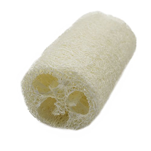 MAYMII 100% NATURE Six (6) Pack of 4" Loofahs Spa Exfoliating Scrubber Best Luffa Body wash sponge Remove Dead Skin