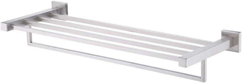 KES Baño Doble Estante Toalleros de Barra Montaje en Pared ...