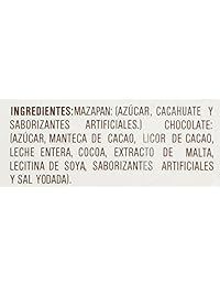 mazapan cubierto de chocolate (16 piezas)
