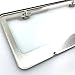 One Laser Engraved Black Bentley Logo Mirror Stainless Steel License Plate Frame Holder Front Or Rear Bracket Steel Screw Cap