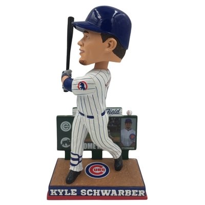 Kyle Schwarber Chicago Cubs Scoreboard Home Run Bobblehead - Numbered to 216
