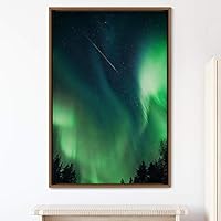 Framed Canvas Wall Art Beautiful Landscape Canvas Prints Home Artwork Decoration for Living Room,Bedroom - 16x24 inches