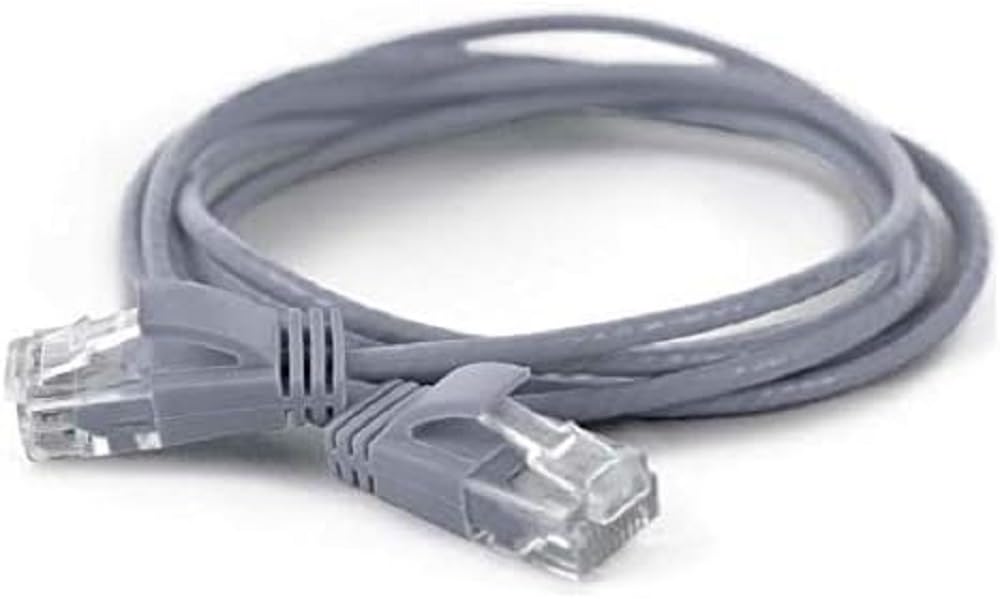 wantecWire 7301 Ultra Slim Patch Cable Grey