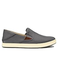 OluKai Kahu - Zapato deslizante, color azul, Marrón, 10.5
