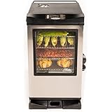 Masterbuilt 20077515 Front Controller Electric Smoker with Window and RF Controller, 30-Inch