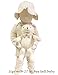 Organic Cotton Baby First Doll (No Dyeing Natural Organic Cotton) … (Lovely bear 11 inches)