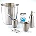 iDesign Forma Tumbler Cup for Bathroom Vanity Countertops - Brushed Stainless Steel