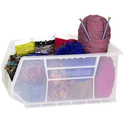 AkroMils 30240 AkroBins Plastic Hanging Stackable Storage Organizer