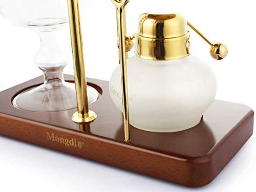 YAeele Royal Belgian Pot Heim Edelstahl belgische Kaffeekanne Syphon Manuelle Kaffeemaschine – Bild 5