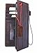 Genuine Italy Oil Leather Case for Iphone 6s Plus Book Wallet Handmade Business Handmade S 6 plus Daviscase
