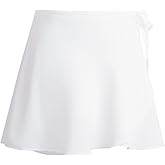 Daydance Black Girls Women Ballet Wrap Skirts Sheer Chiffon Dance Over Scarf for Leotards