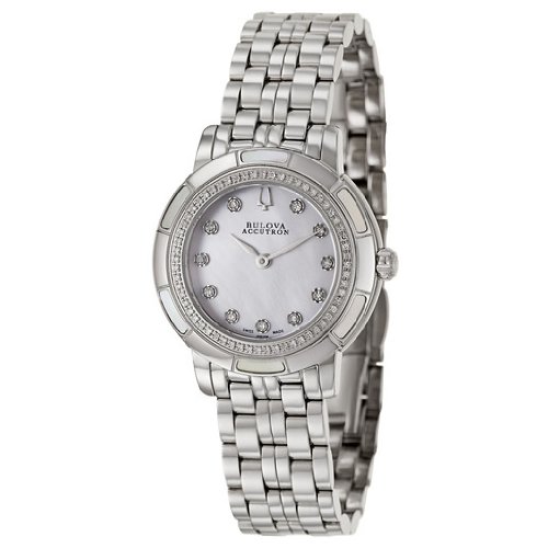 Bulova Women's 63R138 Pemberton Analog Display Swiss Quartz Silver Watch