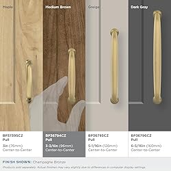 Amerock | Cabinet Pull | Champagne Bronze | 3-3/4