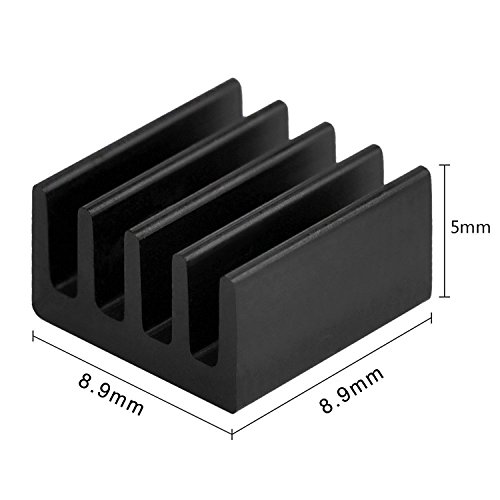 Mudder-8-Piece-Black-Aluminum-Heatsink-Cooler-Cooling-Kit-for-Raspberry-Pi-3-Pi-2-Pi-Model-B