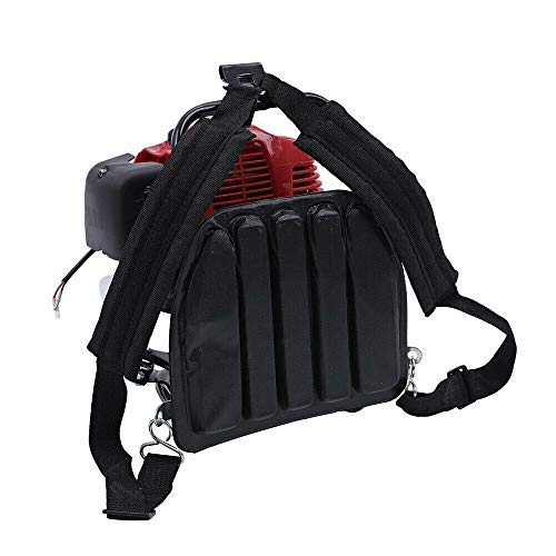 EASYG 52cc 6 in 1 Multifunction Grass Cutter Trimmer Brush Cutter Hedge Trimmer Chainsaw with Four Mowing Heads