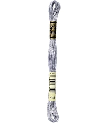 Amazon.com: DMC 117-413 Six Stranded Cotton Embroidery Floss, Dark