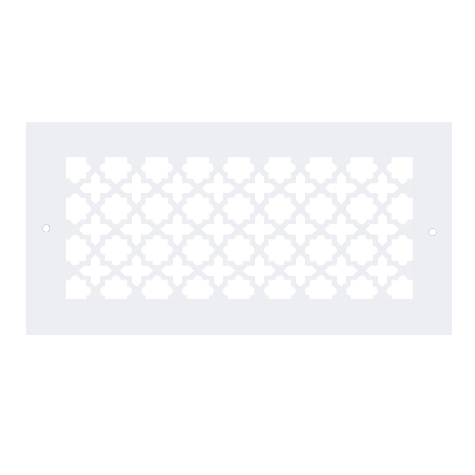 Photo 1 of PATIKIL Air Vent Cover Grille for 13.5"x5.5" Duct Opening, Acrylic Glass Decorative Wall Ceiling Hole Cover Register with Screws for Home Ventilation Decor