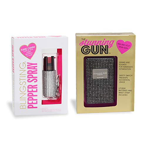 BlingSting Pepper Spray & Stun Gun Kit Professional Grade, Maximum