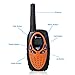 YETION Walkie Talkies for Kids 22 Channel Two Way Radios UHF Long Range Built-in Microphone Hand Free Toy Walkie Talkie for Children (Orange)