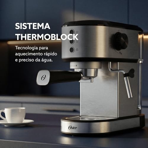 OSTER - Cafeteira Espresso Oster Ocaf950 220v Prateado 220v