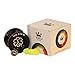 Yoyo King Black Dr. Smalls 3/4 Sized Metal Yoyo with Narrow Responsive and Wide Nonresponsive C Bearing and Extra Yoyo String