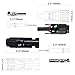 ECO-WORTHY 5 Pairs MC4 Connector Male/Female Solar Panel Cable Connectors
