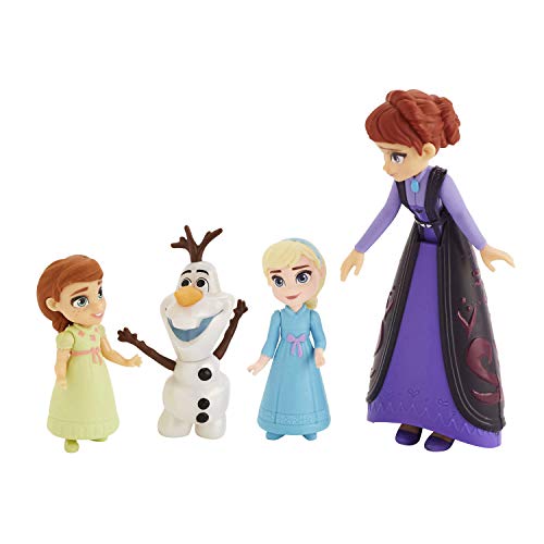 Disney Die Eiskönigin Familien-Set ELSA und Anna mit Königin Iduna und Olaf – Bild 3