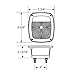 Blazer International B99SW Universal Heavy-duty Stop/Tail/Turn Light
