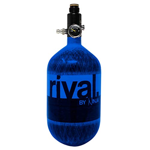Ninja Rival Paintball Compressed HPA Air Tank (Blue)
