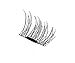 Meinaier 3D Reusable False Magnetic Eyelashes No Glue Convenient Soft Hair Fake Eyelashes 3D Reusable Natural Look 1 pair (4 piece)