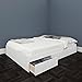Nexera 225403 Blvd Full Size Storage Bed, White