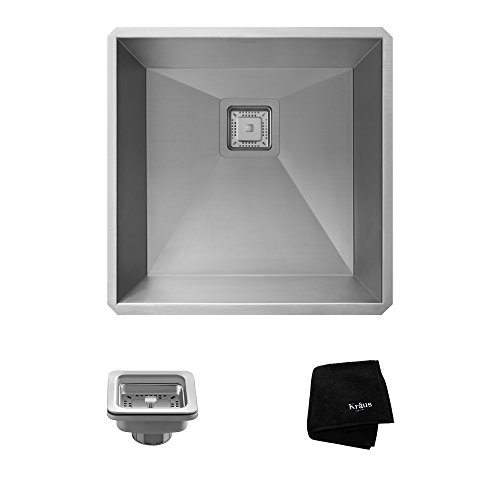 Kraus KHU19 Zero-Radius Undermount Stainless