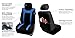 FH Group Sports Seat Covers Full Set with Gift – Universal Fit for Cars Trucks & SUVs (Blue) FB070115