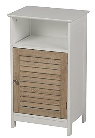 Druline Kleiner Schrank Mit Tur Und 3 Fachern Bad Mobel