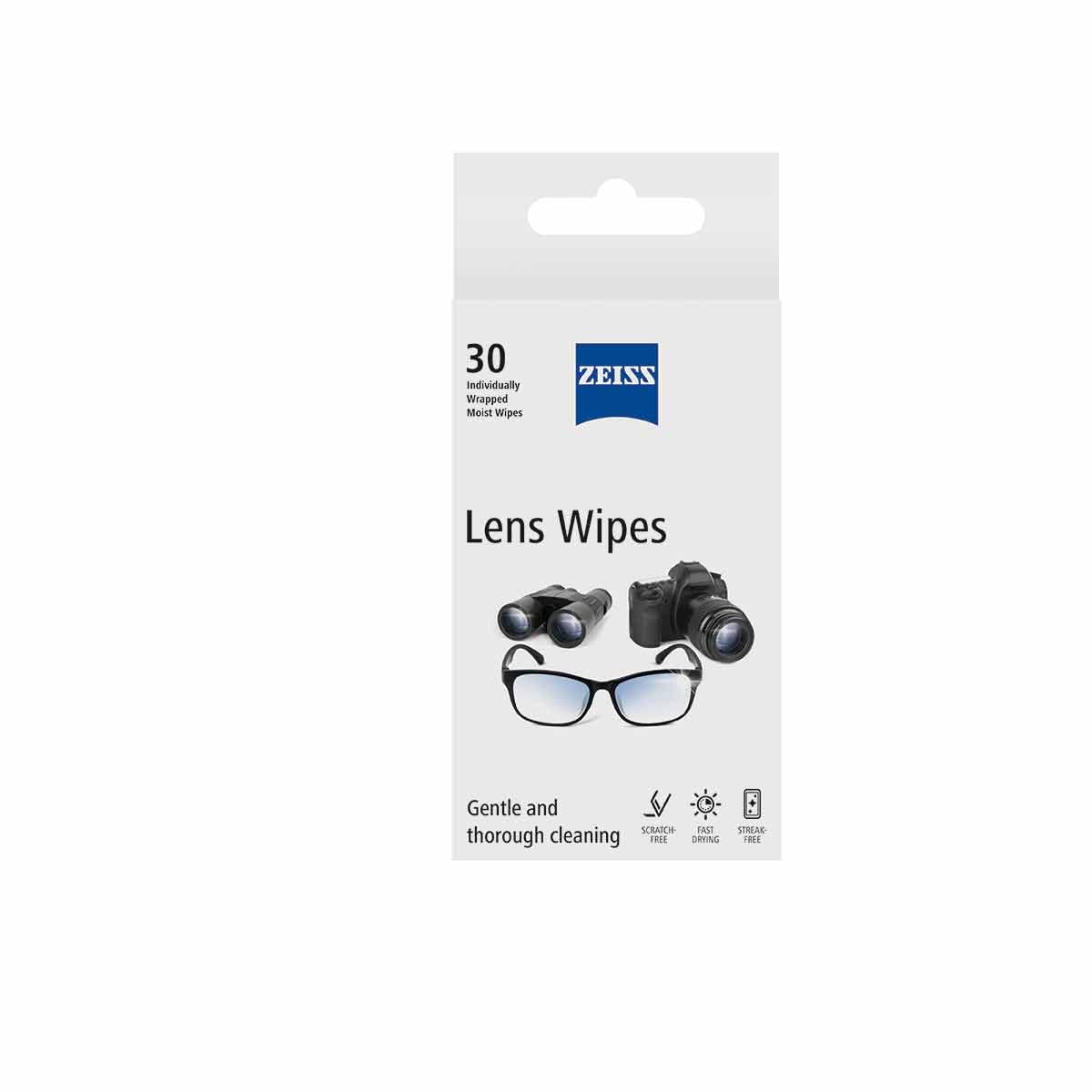 ZEISS Lens Wipes Pack of 30 - Color: None
