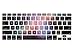 Dogxiong Rainbow Galaxy Night Pattern Texture Silicone Keyboard Cover Ultra Thin Keyboard Skin for MacBook Air 13
