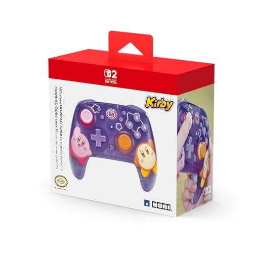 HORI Wireless HORIPAD Turbo (Kirby & Waddle Dee) for Nintendo Switch 2 - Wirele…