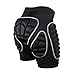 Protection Hip,3D Padded Shorts Breathable Protective Gear for Ski Skate Snowboard Skating Skiing (Medium)
