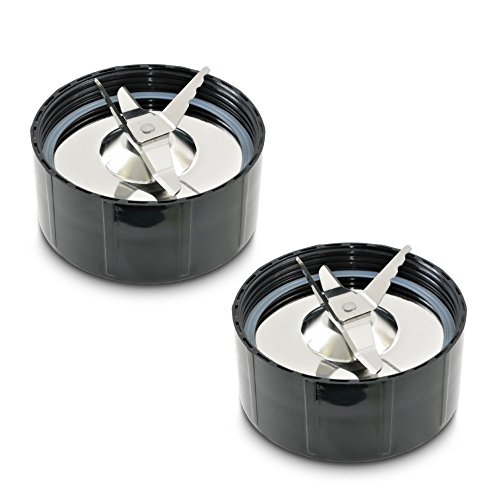 Two Pack of Ice Shaver Blades a Spare Replacement Part for Magic Bullet Blender, Mixer, Juicer, Food Processor (Model MB1001)
