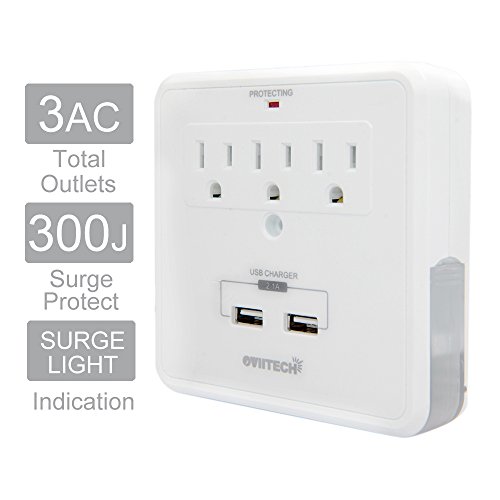 OviiTech-Multi-Functional-Surge-Protector-Wall-Outlet