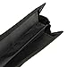 Top Handle Business Briefcase Bag Oxford Fabric Office Meetting Travel Use File Bills Document Expanding Storage Organizer Holder A4 Size File Folder Carrying Case Handbag (Black HB415)