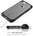 iPhone 7 Case, E LV SHOCK ABSORPTION / HIGH IMPACT RESISTANT Full Body Hybrid Armor Protection Defender Case Cover for Apple iPhone 7 - [GUNMETAL/BLACK]