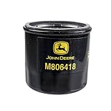 M806418 John Deere Oil Filter 1023E, 1025R, 1026R, 2210, 4010,755, HPX-DIESEL GATOR,455 LAWN MOWER, X495, X740, X748, and 1435 FRONT MOWER OEM