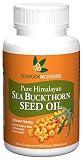 SeabuckWonders Organic Sea Buckthorn Seed Oil, 60 Count Softgels