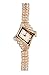 ShoppeWatch Ladies Crystal Bling Watch Rose Gold Tone Bracelet Petite White Dial Reloj De Dama SW9097RSWH