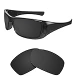 Littlebird4 Replacement Sunglasses Lenses Compatible with Oakley Hijinx, Polarized with UV Protection-Black