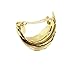 Joyci 1Pcs Big Leaf Ponytail Holder Women's Gift Hair pin Lady Claw Barrettes Accessory (Gold)