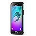 J&D Case Compatible for Samsung Galaxy J3 / J3 2016 / J3 V/Amp Prime / J3 Sky/Express Prime Case, Heavy Duty Dual Layer Hybrid Shockproof Protective Rugged Bumper Case for Galaxy J3 Case, Mint