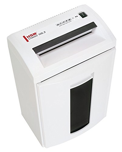 HSM Classic 105.3c, 12-14 Sheets, Cross-Cut, 8.7-Gallon Capacity Shredder - Thumbnail 4