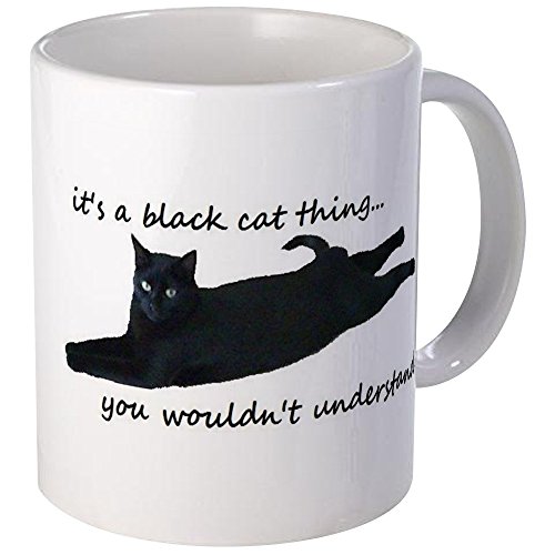 Black Cat Things Mug